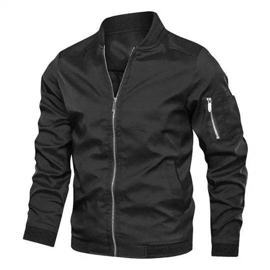 Casual ordinary hooded zipper youth men&