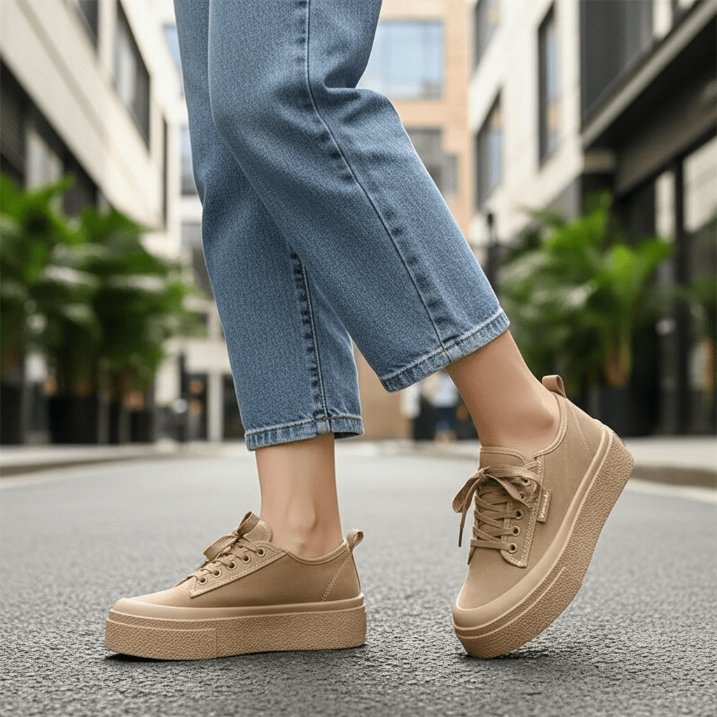 Chunky - soled Versatile Casual Sports Shoes - Allen - Fitness