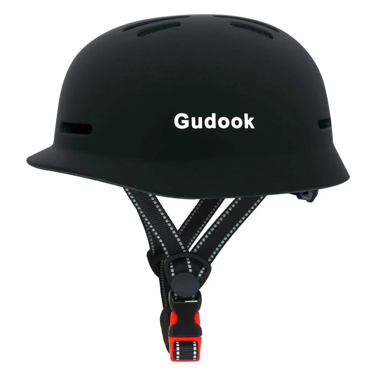 Retro City Commuter Bicycle Helmet for Adults - Unisex Matte & Carbon Fiber Design, L Size - Allen-Fitness