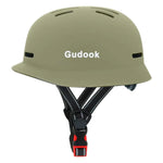 Retro City Commuter Bicycle Helmet for Adults - Unisex Matte & Carbon Fiber Design, L Size - Allen-Fitness