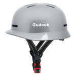 Retro City Commuter Bicycle Helmet for Adults - Unisex Matte & Carbon Fiber Design, L Size - Allen-Fitness