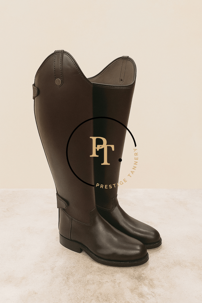 Classic English Riding Boots - Premium Leather, Perfect Fit & Optional Initials - Allen - Fitness