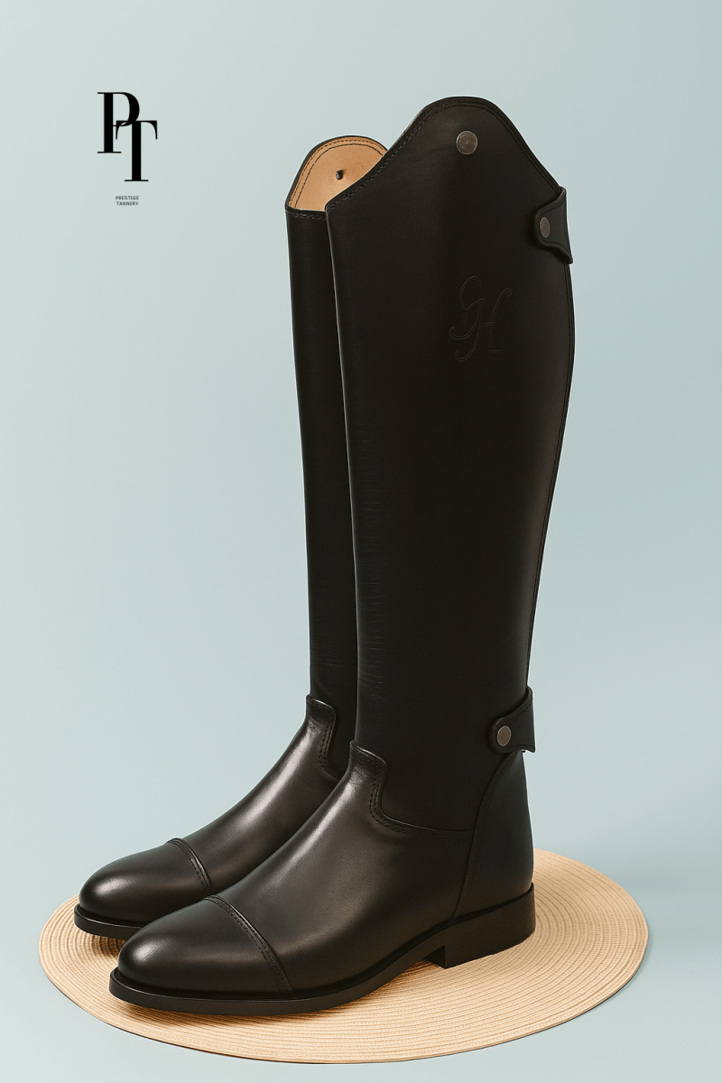 Classic English Riding Boots - Premium Leather, Perfect Fit & Optional Initials - Allen - Fitness