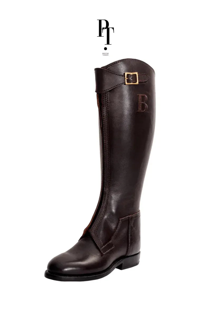 Classic Leather Equestrian Boots for Women – Handcrafted, Durable, Customizable Comfort - Allen-Fitness