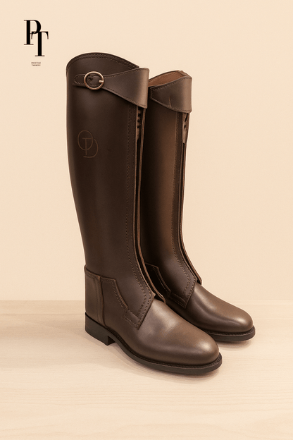Classic Leather Equestrian Boots for Women – Handcrafted, Durable, Customizable Comfort - Allen - Fitness