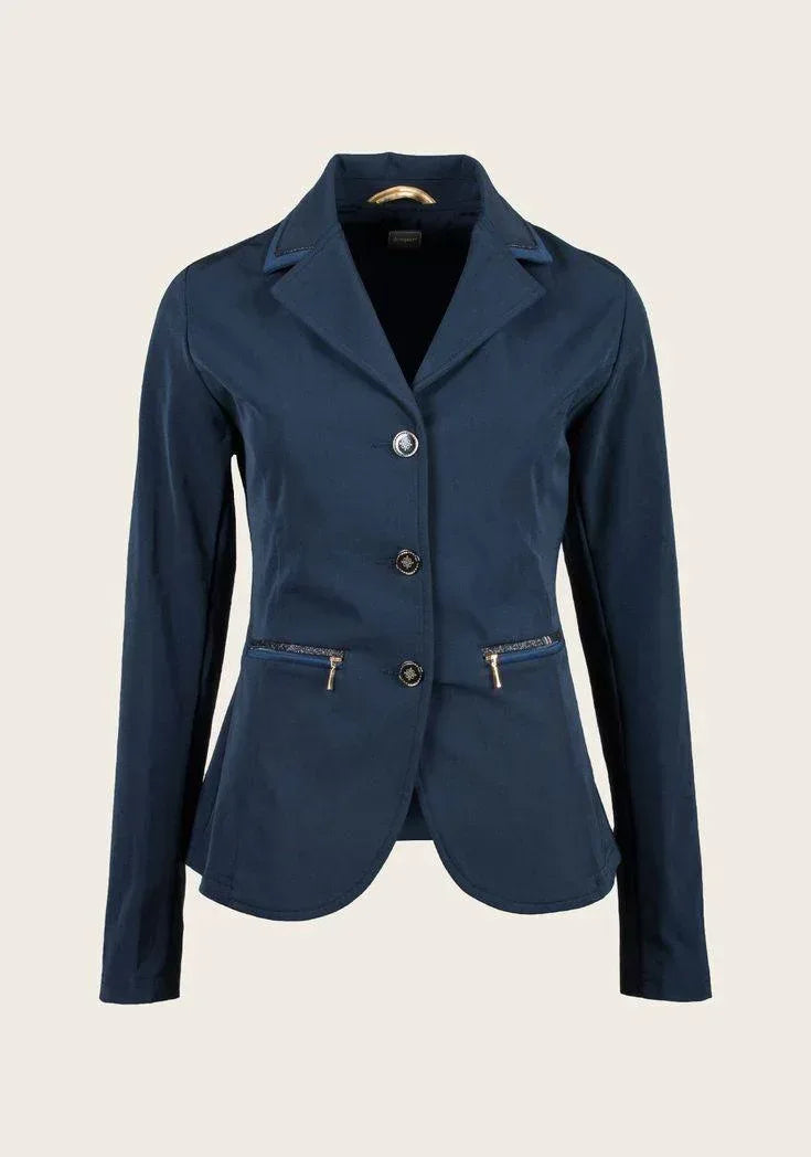 Classic Riding Jacket for Girls - Premium Italian Fabric, Tailored Fit, 3 Color Options - Allen-Fitness