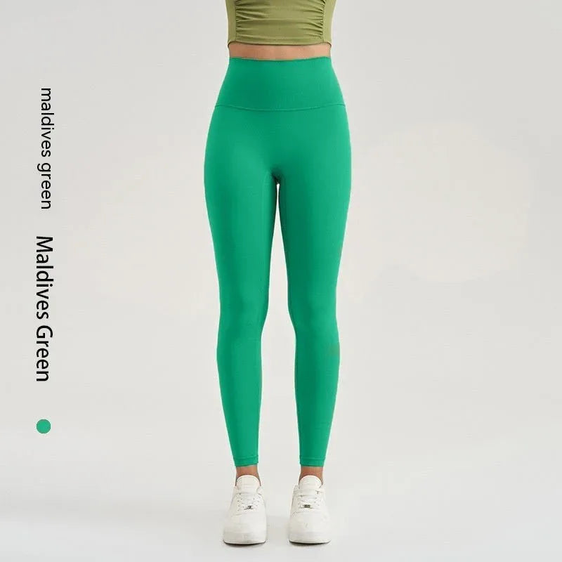Women's Activewear Leggings: Moisture-Wicking Stretch Leggings in Vibrant Colors - Allen-Fitness