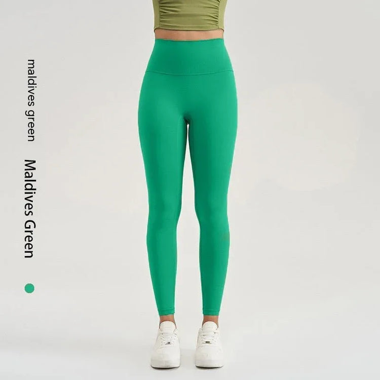 Women's Activewear Leggings: Moisture-Wicking Stretch Leggings in Vibrant Colors - Allen-Fitness