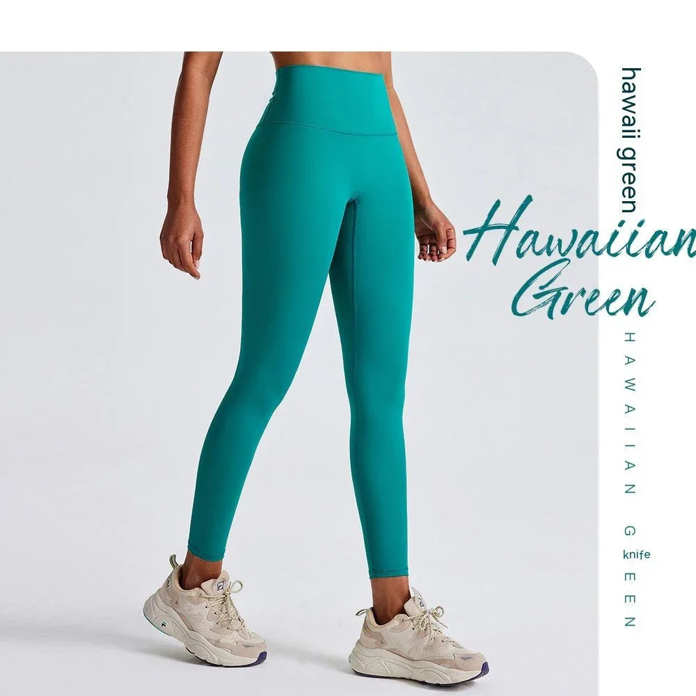 Women's Activewear Leggings: Moisture-Wicking Stretch Leggings in Vibrant Colors - Allen-Fitness