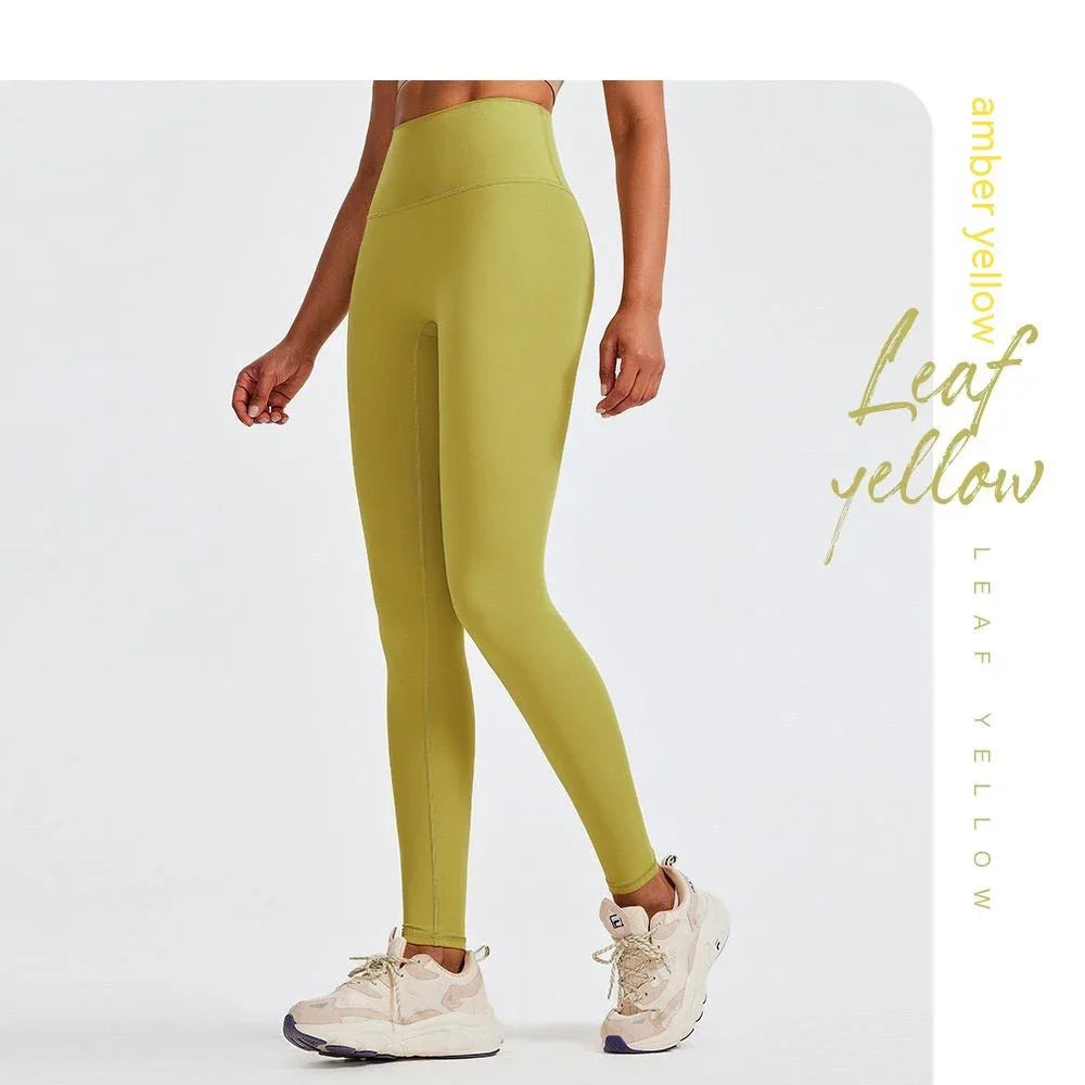 Women's Activewear Leggings: Moisture-Wicking Stretch Leggings in Vibrant Colors - Allen-Fitness