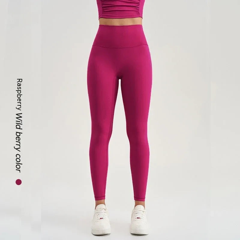 Women's Activewear Leggings: Moisture-Wicking Stretch Leggings in Vibrant Colors - Allen-Fitness