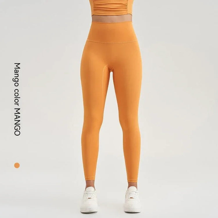 Women's Activewear Leggings: Moisture-Wicking Stretch Leggings in Vibrant Colors - Allen-Fitness