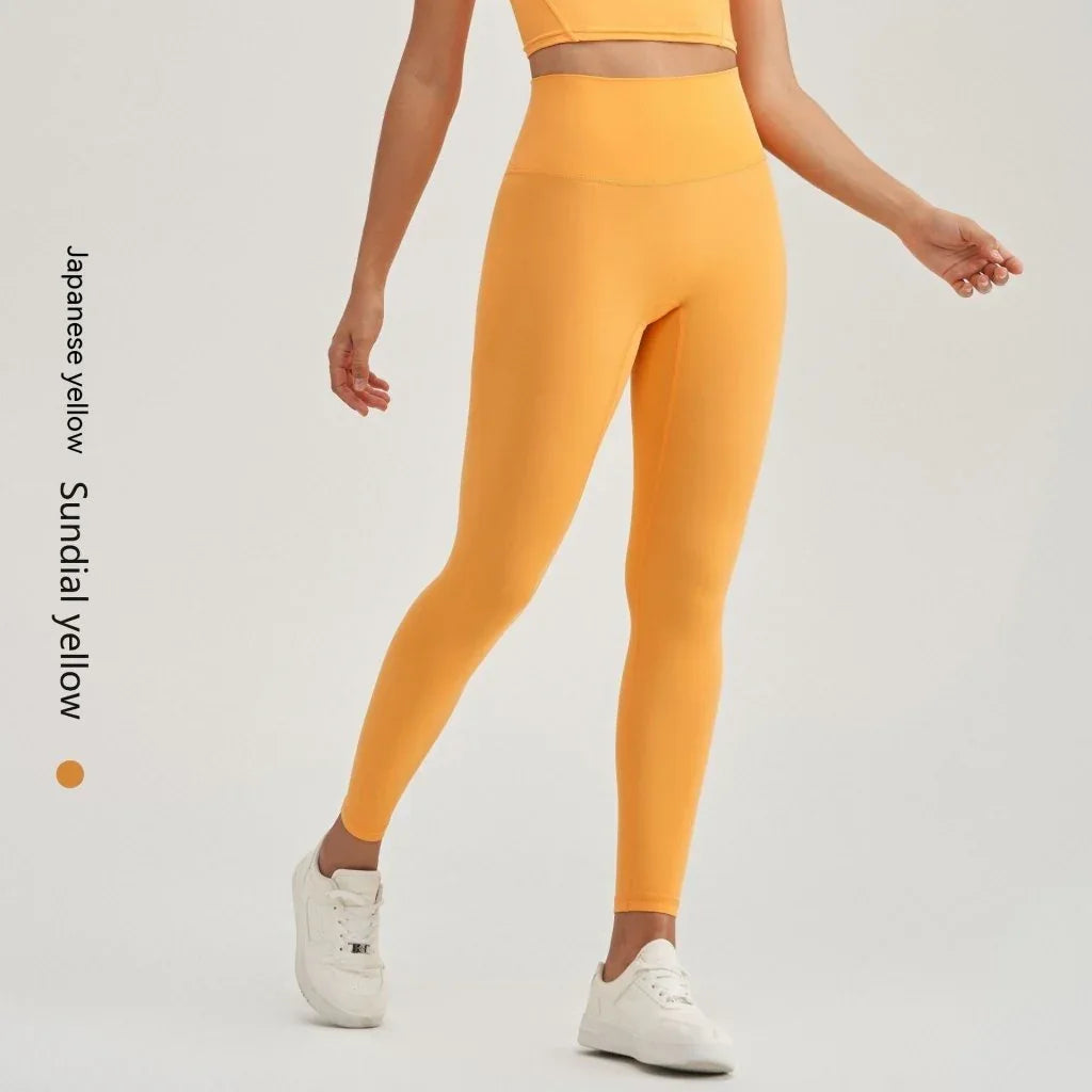 Women's Activewear Leggings: Moisture-Wicking Stretch Leggings in Vibrant Colors - Allen-Fitness