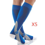 Compression Socks For Men & Women Best Graduated Athletic Fit For Running Flight Travel Boost Stamina Circulation&Recovery Socks - Allen-Fitness