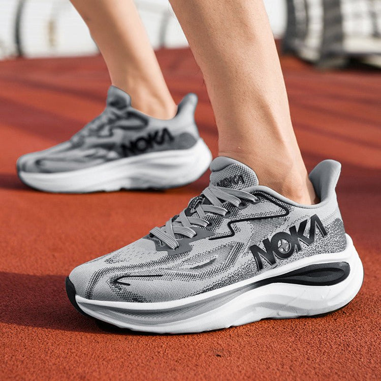 Cross-Border Foreign Trade New Marathon Summer Mesh Shoes Breathable Running Shoes Men's Casual Shoes Outdoor Sports Running Shoes - Premium Fitness & Activewear