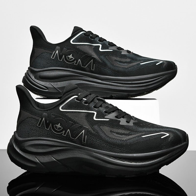 Cross-Border Foreign Trade New Marathon Summer Mesh Shoes Breathable Running Shoes Men's Casual Shoes Outdoor Sports Running Shoes - Premium Fitness & Activewear