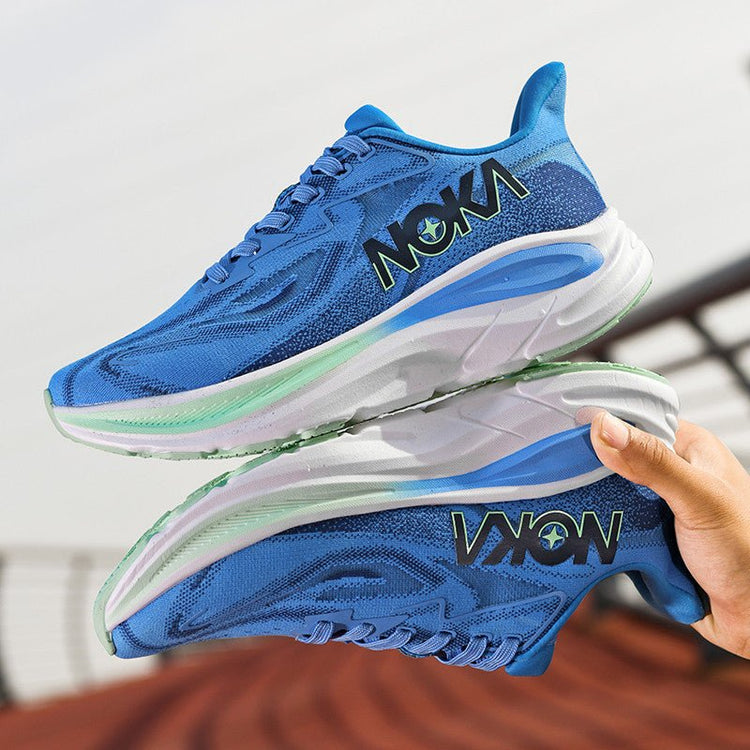 Cross-Border Foreign Trade New Marathon Summer Mesh Shoes Breathable Running Shoes Men's Casual Shoes Outdoor Sports Running Shoes - Premium Fitness & Activewear
