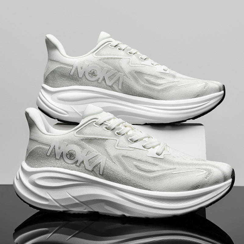 Cross-Border Foreign Trade New Marathon Summer Mesh Shoes Breathable Running Shoes Men's Casual Shoes Outdoor Sports Running Shoes - Premium Fitness & Activewear