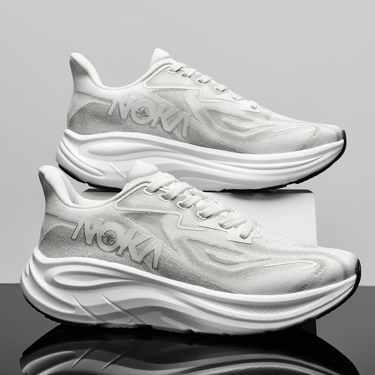 Cross-Border Foreign Trade New Marathon Summer Mesh Shoes Breathable Running Shoes Men's Casual Shoes Outdoor Sports Running Shoes - Premium Fitness & Activewear