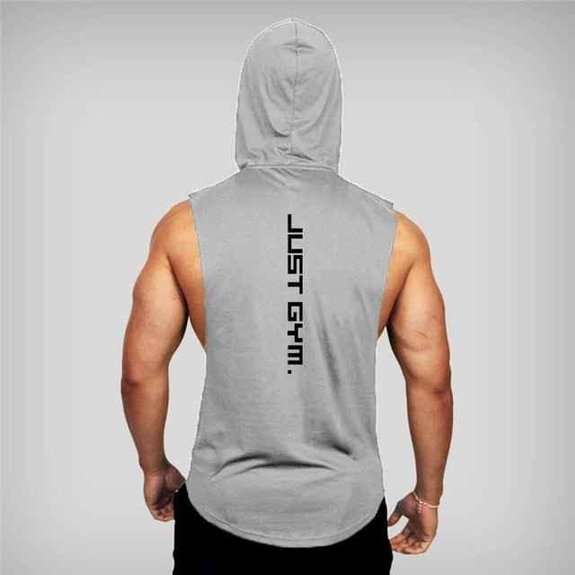 Gym Hoodies Tank Top for Men – Stylish &amp; Comfortable Workout Shirt - Allen-Fitness