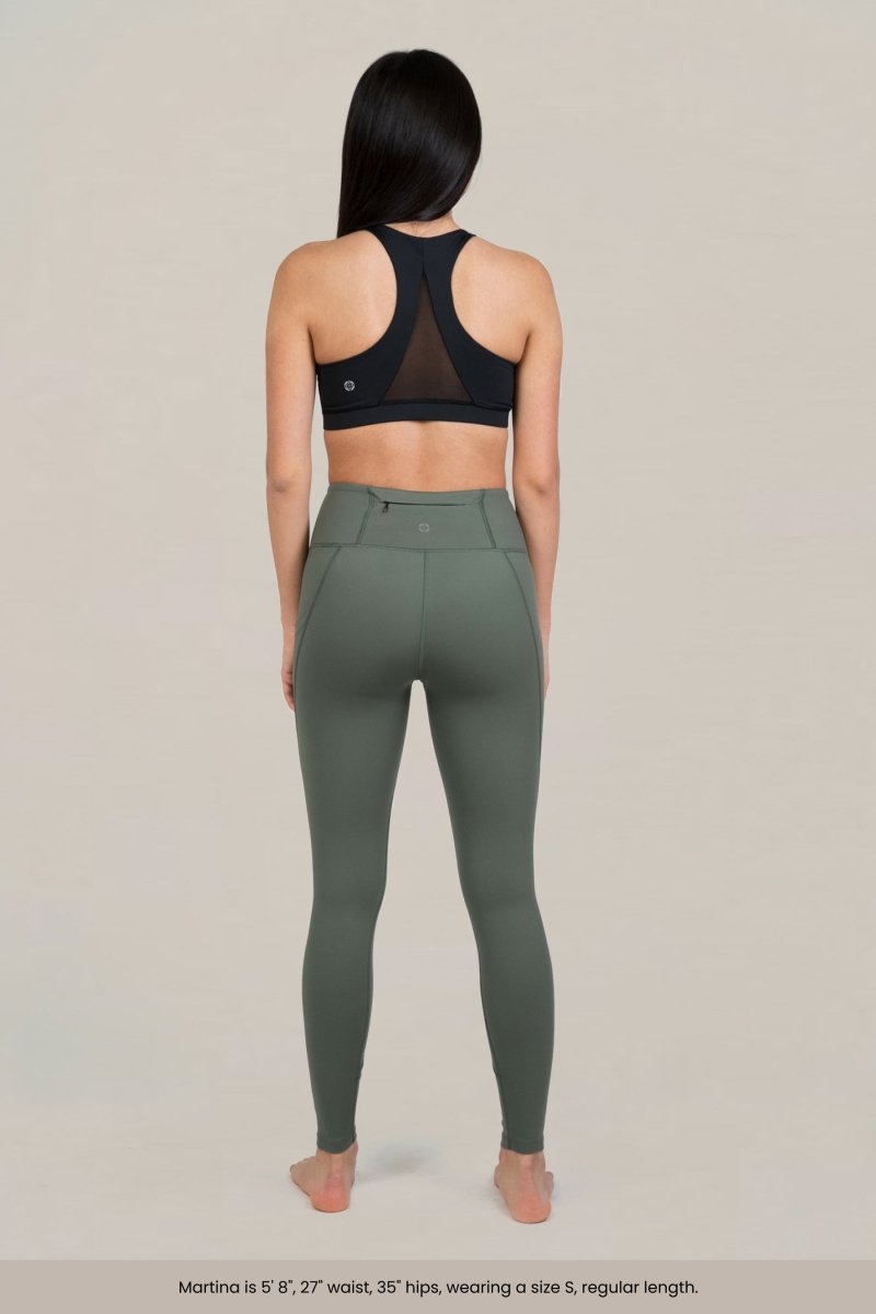 DC - Alana Athletica Restore High Rise Leggings - Sculpting, Soft, & Moisture - Wicking Design - Allen - Fitness