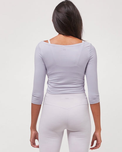 Dynamic Cozy Open Shoulder 3/4 Sleeve - Allen - Fitness