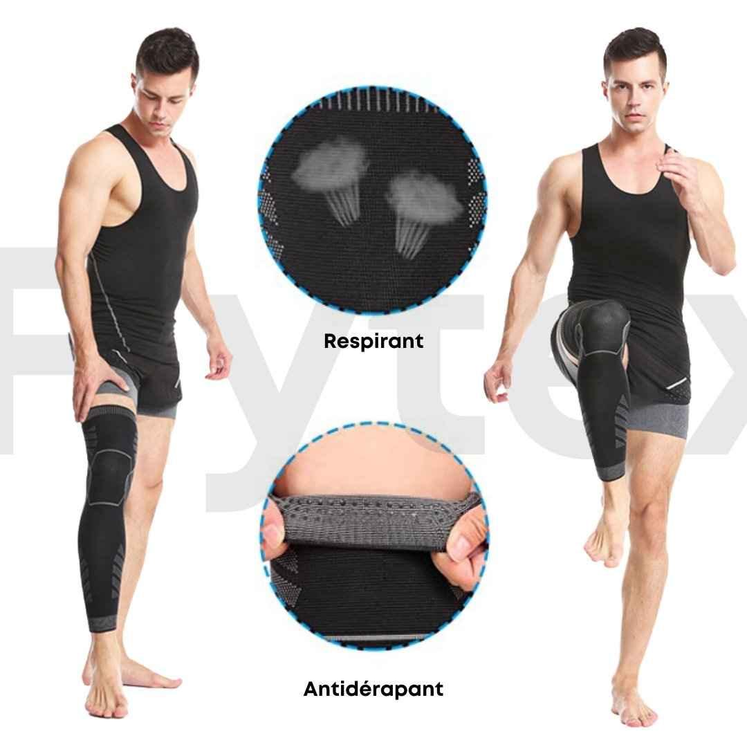 Flytex Compression Knee Sleeves - Increase Blood Flow and Reduce Fatigue - Allen-Fitness