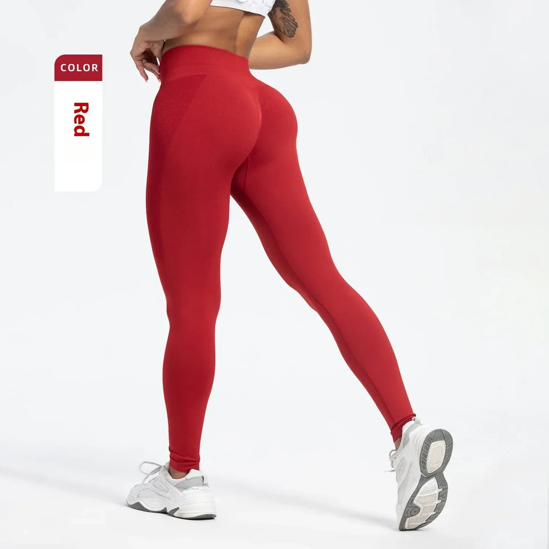 European And American Sports Seamless Hip Raise Yoga Pants Women - Allen-Fitness