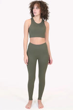 Eco-Friendly Leggings: Hi-Rise, Breathable, Compression Fit with Anti-Bacterial Protection - Allen-Fitness