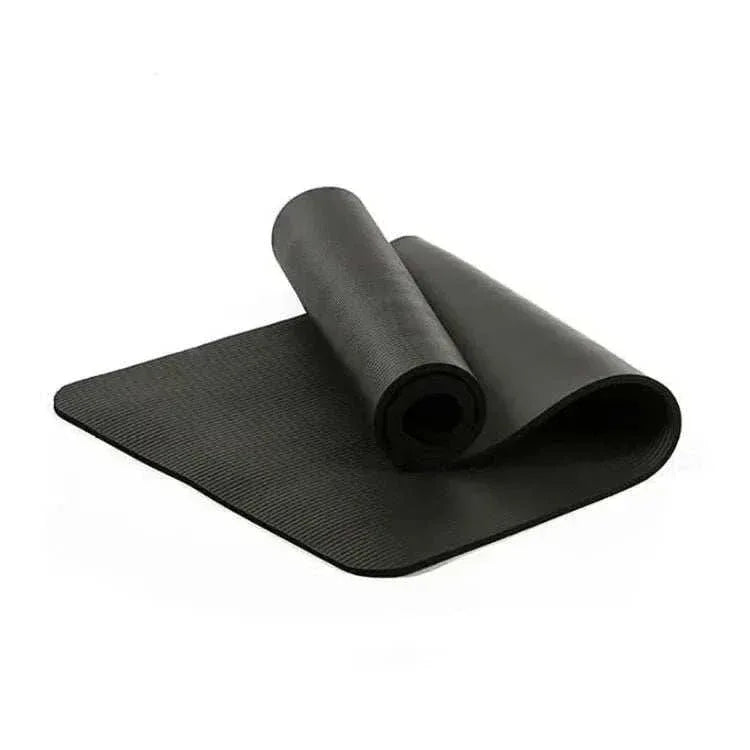 Eco-Friendly Portable Yoga Mat - Custom Logo, Durable NBR Material, Ideal for Yoga/Pilates - Allen-Fitness