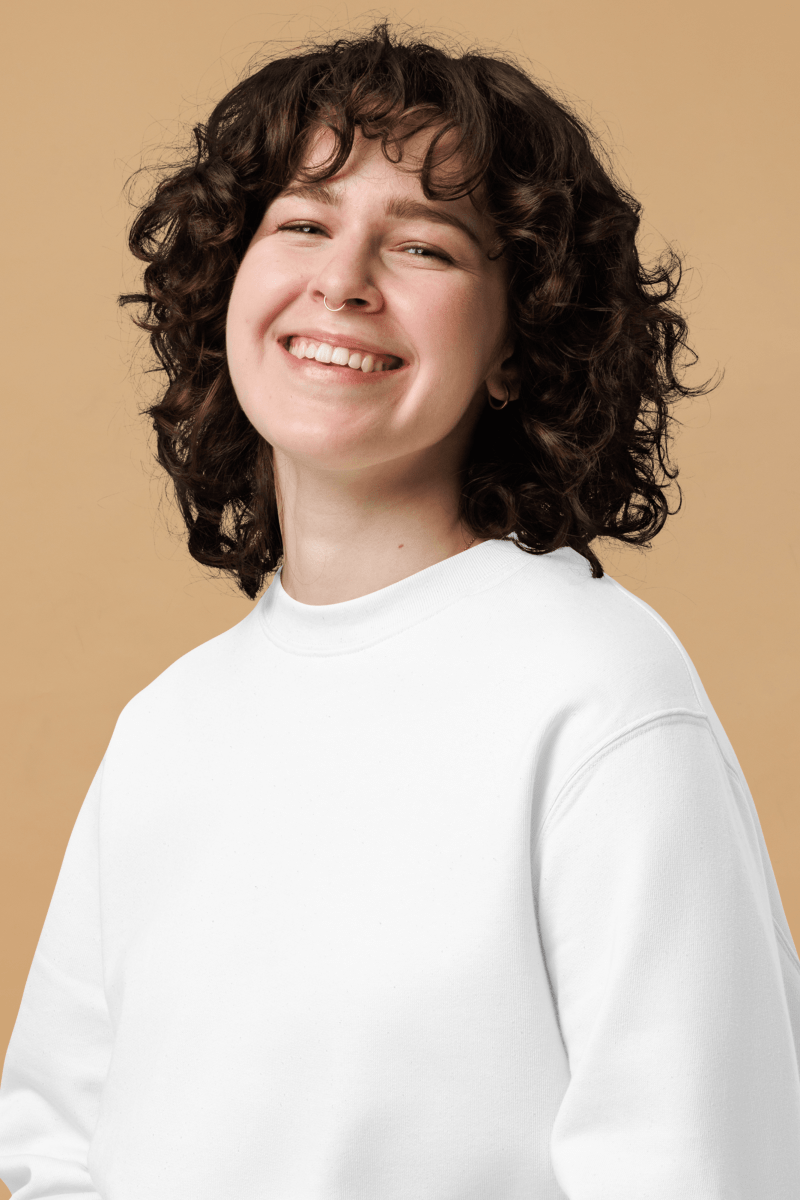 Eco - Friendly Sweatshirt: Water Lily Design for Sustainable Fashion & Rainforest Conservation - Allen - Fitness