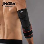 Nylon Spandex Arm Support Compression Sleeve for Tennis Elbow Pain Relief and Comfort - Allen-Fitness