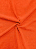 Elegant Plus Size Flutter Sleeve Dress with Surplice Neckline - Perfect for Any Occasion - Allen-Fitness