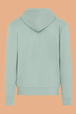 Embroidered Zip-Up Hoodie - 100% Organic Cotton, Double Lined Hood, Kangaroo Pocket - Allen-Fitness