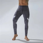 Breathable Men's Sports Leggings for Dynamic Workouts - Allen-Fitness