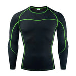 European-American Quick-Drying Long-Sleeve Sportswear Running Fitness T-shirt - Allen-Fitness
