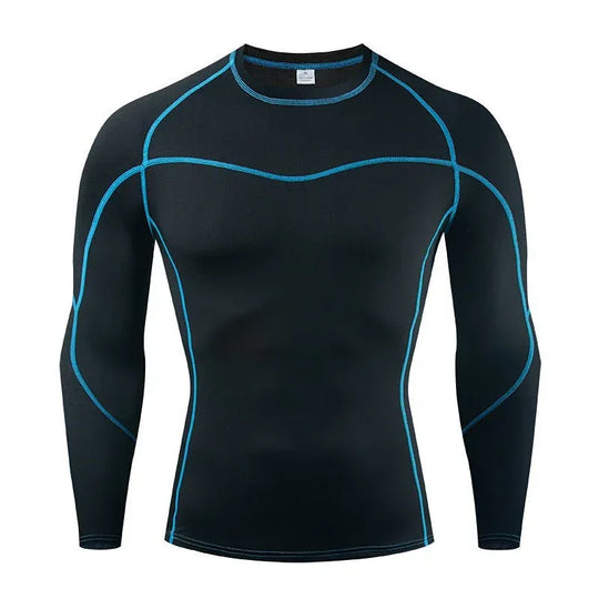 European-American Quick-Drying Long-Sleeve Sportswear Running Fitness T-shirt - Allen-Fitness
