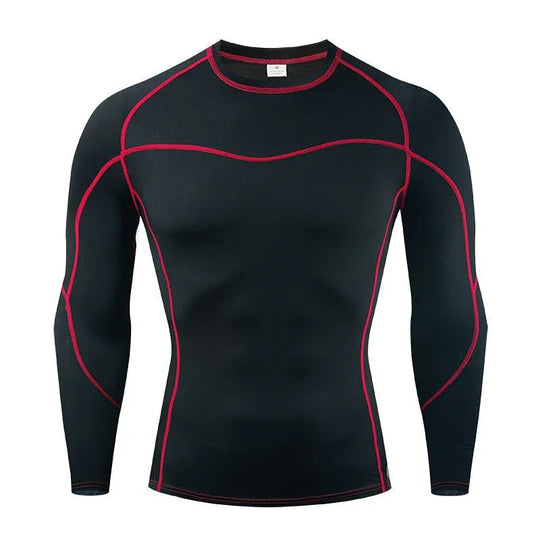 European-American Quick-Drying Long-Sleeve Sportswear Running Fitness T-shirt - Allen-Fitness