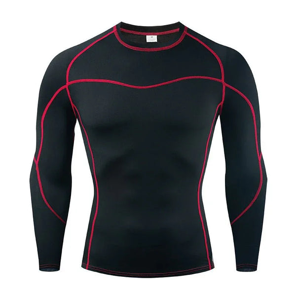 European-American Quick-Drying Long-Sleeve Sportswear Running Fitness T-shirt - Allen-Fitness