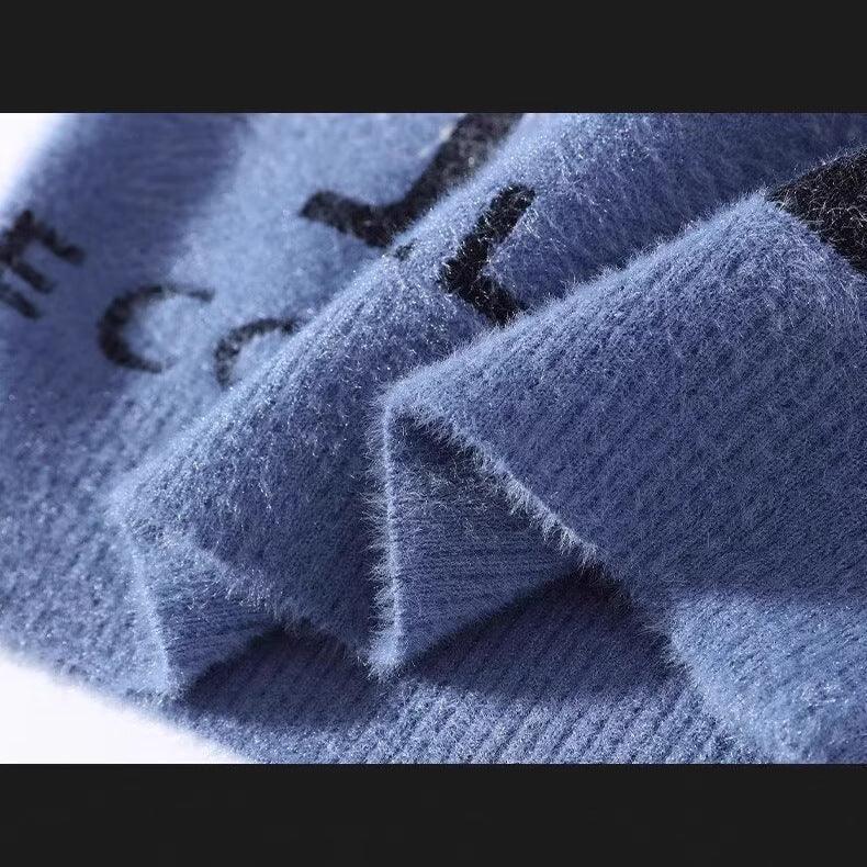 Elegant Half Turtleneck Sweater for Men - Versatile Pullover in Black, Blue, Green - Sizes M to 3XL - Allen-Fitness