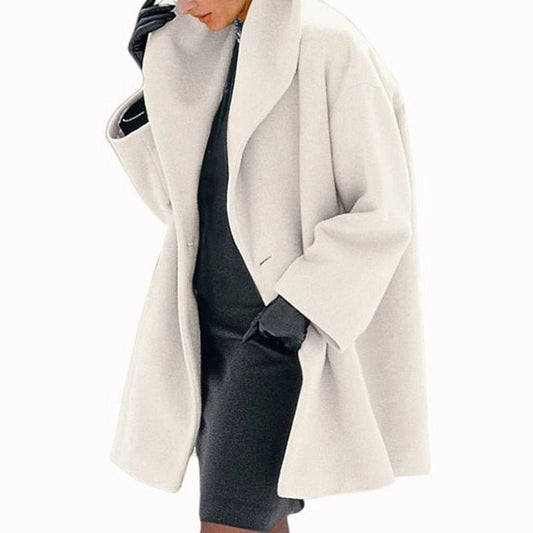 Fashionable Sweaters For Women - Multi-Color Round Neck Loose Sweater In Wool Blend, Sizes S-5XL.