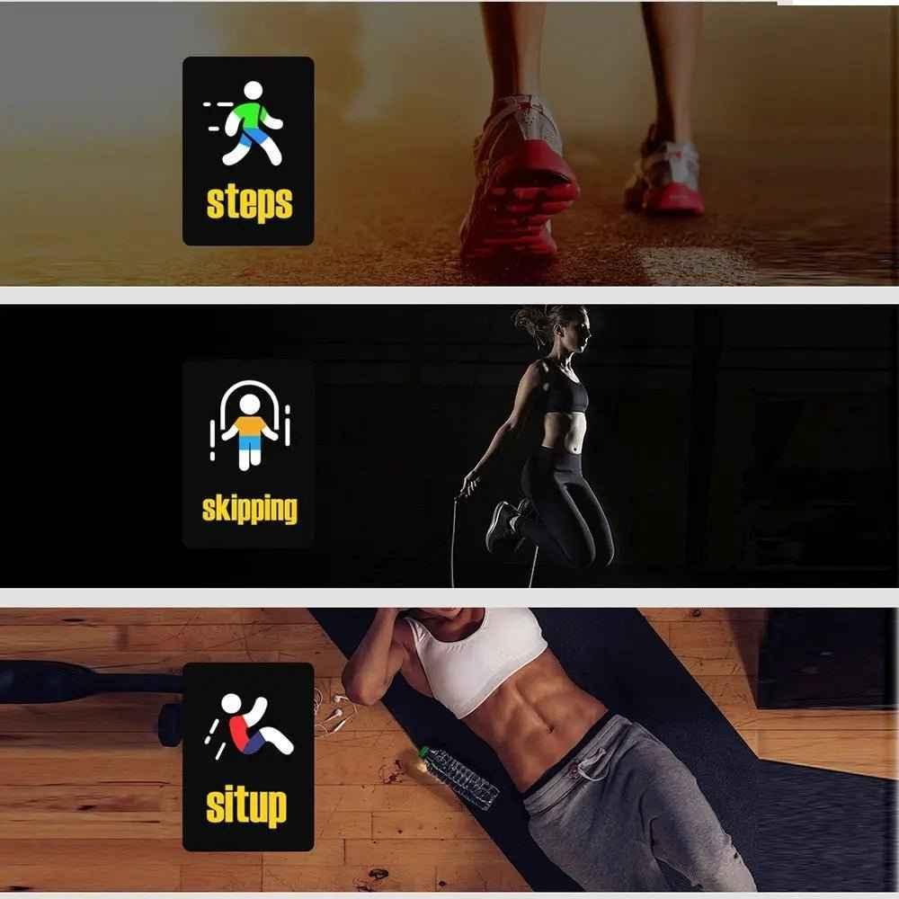 Fitness Smart Watch with Innovative Features &amp; Stylish Design - Stay Connected &amp; Track Workouts - Allen-Fitness
