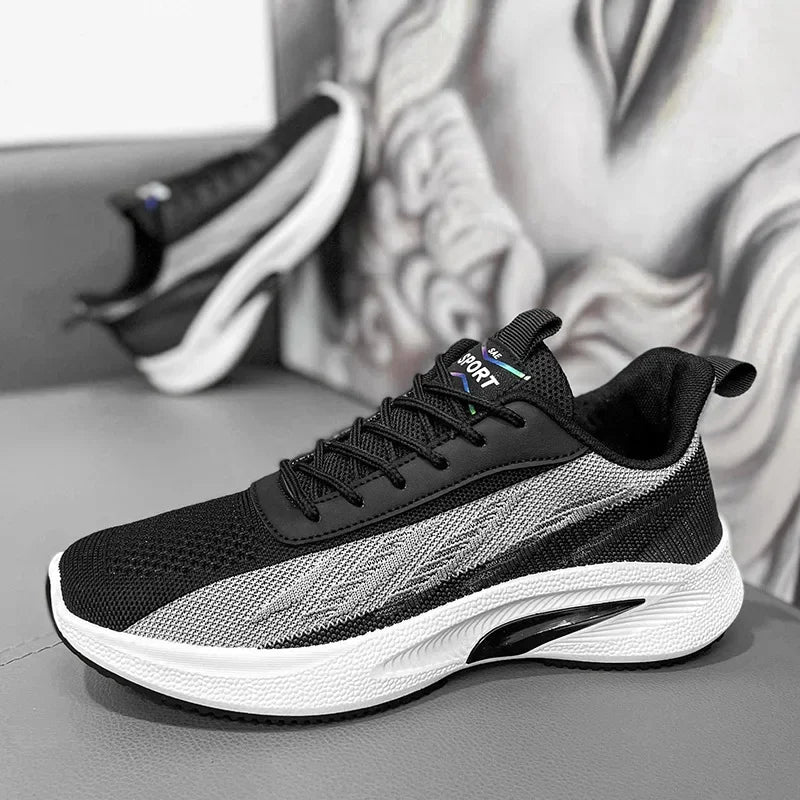 Flyknit sports shoes for men's breathable and comfortable running shoes - Premium Fitness & Activewear