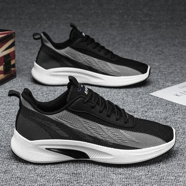 Flyknit sports shoes for men's breathable and comfortable running shoes - Premium Fitness & Activewear