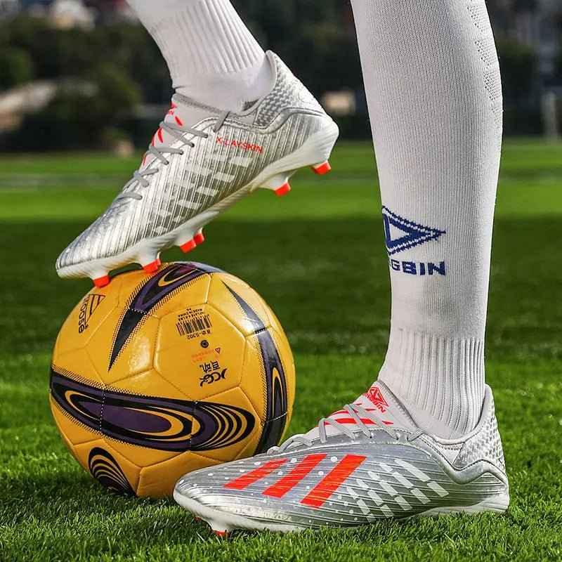 Football Shoes Size 6 - Black | High-Quality & Stylish | Men's Soccer Gear - Allen-Fitness