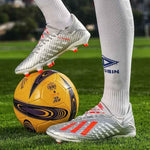 Football Shoes Size 6 - Black | High-Quality & Stylish | Men's Soccer Gear - Allen-Fitness