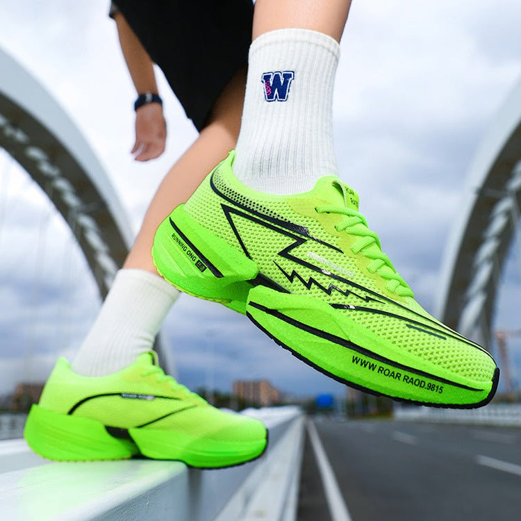 Foreign Trade Running Shoes Professional Marathon Full Palm Air Cushion Racing Running Shoes Breathable Cushioning Training sneaker for Men and Women - Premium Fitness & Activewear