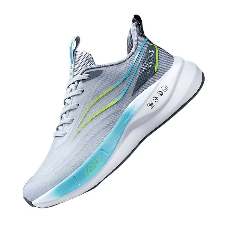 GS Durant Men's Breathable Running Shoes - Non-Slip Sole for Jogging & Outdoor Activities, Lace-Up Athletic Footwear - Allen-Fitness