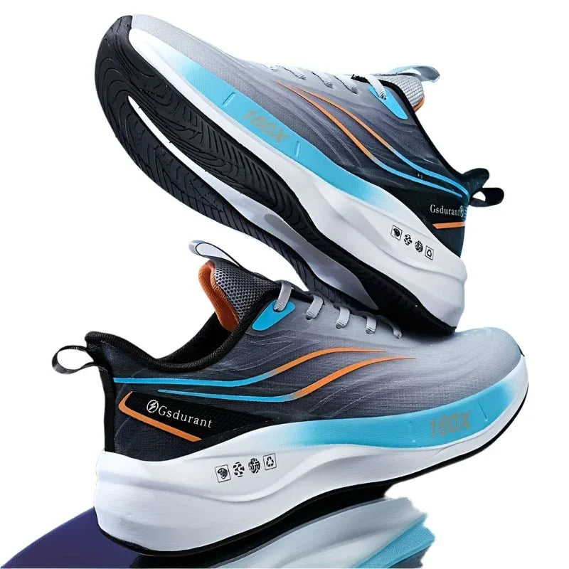 GS Durant Men's Breathable Running Shoes - Non-Slip Sole for Jogging & Outdoor Activities, Lace-Up Athletic Footwear - Allen-Fitness