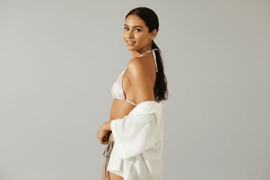 GymBum UK Blush Tide String Bikini (Top Only) - Allen - Fitness